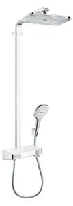 Hansgrohe Raindance Select E - Set de duș Showerpipe 360 cu termostat ShowerTablet Select 300, alb/crom 27288400