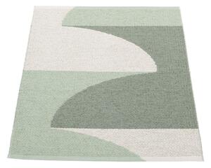 Covor pentru exterior și interior verde 70x90 cm Hill Army Misty Mint – Pappelina