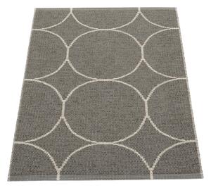 Covor pentru exterior și interior gri închis 70x100 cm Boo Charcoal Linen – Pappelina