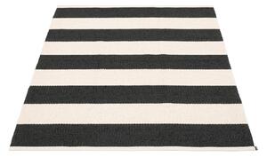 Covor pentru exterior și interior alb-negru 140x180 cm Bob Black Vanilla – Pappelina