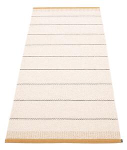 Covor tip traversă pentru interior și exterior galben ocru/crem 85x200 cm Belle Ochre – Pappelina