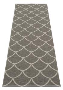 Covor tip traversă pentru interior și exterior gri 70x225 cm Kotte Charcoal – Pappelina