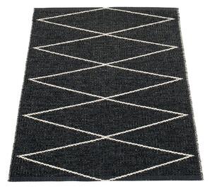 Covor pentru exterior și interior negru 70x100 cm Max Black – Pappelina