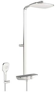 Hansa Emotion - Set de duș cu termostat, 360x220 mm, antracit/crom 5865017184