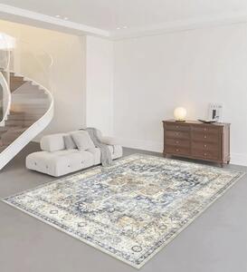 Covor lavabil Solevito Larisa albastru 200x300 cm