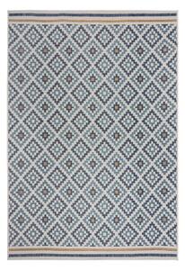 Covor pentru exterior și interior galben/albastru 120x170 cm Zia Trellis – Flair Rugs