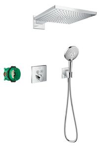 Hansgrohe Raindance E - Set de duș 300, cu termostat ShowerSelect încastrat, crom 27952000