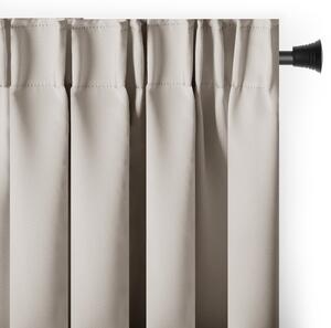 Draperie bej dimout (semi-opacă) 140x270 cm Kierra – Restilo