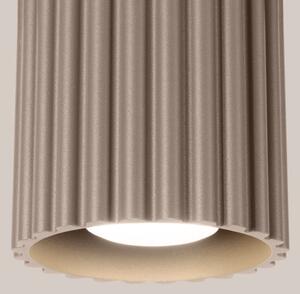 Sollux SL.1814 - Spot AURA, 1x GU10/10W/230V, 10 cm, taupe
