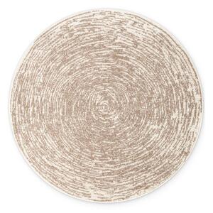 Covor bej-crem rotund ø 120 cm Gloria Cavallo – Hanse Home