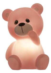 Atmosphera - Lampă de veghe LED pentru copii TEDDY, 3x LR44, roz