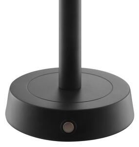 Brilliant - Lampă de birou LED RAZOR, 2,5W/5V, 2700K, IP44, neagră, încărcabilă, cu control tactil și dimmer