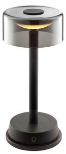 Brilliant - Lampă de birou LED RAZOR, 2,5W/5V, 2700K, IP44, neagră, încărcabilă, cu control tactil și dimmer