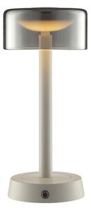 Brilliant - Lampă LED de birou RAZOR, reîncărcabilă, cu reglare a luminozității și control tactil, LED/2,5W/5V 2700K IP44, gri