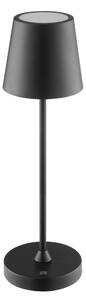 Brilliant - Lampă de masă LED ELORA, tactilă, reglabilă, reîncărcabilă, LED/2,5W/5V 2700K IP44 negru