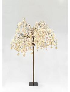 Pom LED artificial decorativ de Crăciun de exterior CHERRY TREE 288xLED/230V 2,5 m cireș