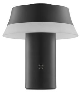Brilliant KINICH lampă de masă LED reglabilă, tactilă, reîncărcabilă, 2,5W/5V, 2700K, negru