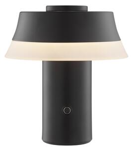 Brilliant KINICH lampă de masă LED reglabilă, tactilă, reîncărcabilă, 2,5W/5V, 2700K, negru