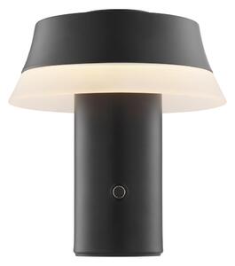Brilliant KINICH lampă de masă LED reglabilă, tactilă, reîncărcabilă, 2,5W/5V, 2700K, negru