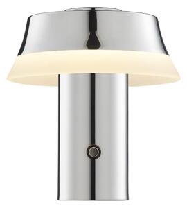 Brilliant - Lampă de masă LED tactilă, dimabilă și reîncărcabilă KINICH LED/2,5W/5V 2700K crom lucios