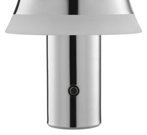 Brilliant - Lampă de masă LED tactilă, dimabilă și reîncărcabilă KINICH LED/2,5W/5V 2700K crom lucios