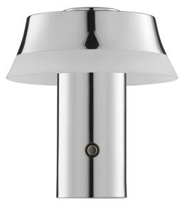 Brilliant - Lampă de masă LED tactilă, dimabilă și reîncărcabilă KINICH LED/2,5W/5V 2700K crom lucios
