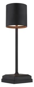 Globo 58487B - Lampă de birou LED DIXON, dimabilă, cu control tactil și reîncărcabilă, 1,5W/5V 2200 mAh, neagră