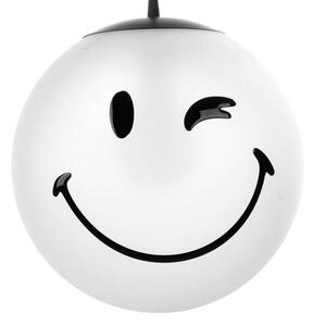 ONLI - Lustră suspendată pentru copii SMILEY 1xE27/15W/230V, albă