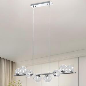 ONLI - Lustră suspendată cu cablu KIMBERLY 8xG9/6W/230V crom lucios