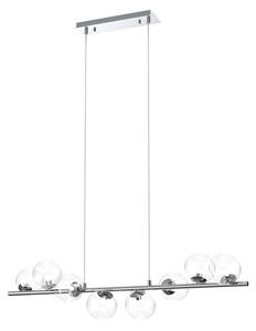 ONLI - Lustră suspendată cu cablu KIMBERLY 8xG9/6W/230V crom lucios