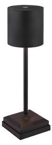 Globo 58487B - Lampă de birou LED DIXON, dimabilă, cu control tactil și reîncărcabilă, 1,5W/5V 2200 mAh, neagră