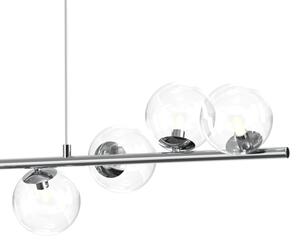 ONLI - Lustră suspendată cu cablu KIMBERLY 8xG9/6W/230V crom lucios