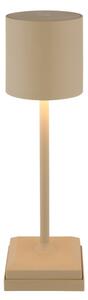 Globo 58487S - Lampă de birou LED DIXON, reîncărcabilă, cu reglaj tactil, 1,5 W/5 V, 2200 mAh, bej