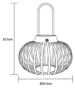 Globo 21035S - ALLEGRA, lampă de birou LED reîncărcabilă, tactilă și reglabilă, 1W/3,7V 1500 mAh