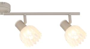 Globo 54317-4 - Plafonieră cu spoturi PLANTA 4xE14/40W/230V