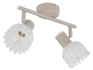 Globo PLANTA 54317-2 - Lampă spot 2xE14/40W/230V