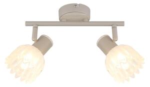 Globo PLANTA 54317-2 - Lampă spot 2xE14/40W/230V