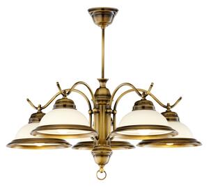 Lustră OPÁL 5xE27/60W/230V Jupiter 15 OZ-5