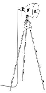 Lampadar Eglo 49342 DUNDEE 1xE27/60W/230V