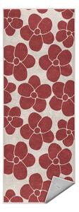 Covor tip traversă roșu lavabil 60x230 cm Red Meadow – Mila Home