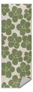 Covor tip traversă verde lavabil 60x230 cm Green Meadow – Mila Home