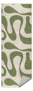 Covor tip traversă verde lavabil 80x200 cm Matcha Latte – Mila Home