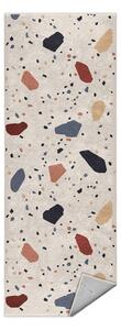 Covor tip traversă crem lavabil 80x200 cm Cracked Terrazzo – Mila Home