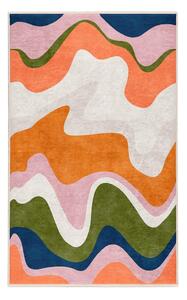 Covor portocaliu lavabil 60x100 cm Squiggly Orange – Mila Home