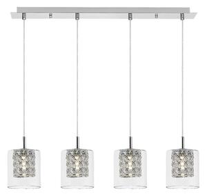 Lustră de cristal pe cablu DUCHESS 4xG9/40W/230V Rabalux 3116