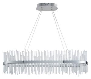 Endon 107109 - Candelabru LED suspendat pe cablu, 47W, 230V, 3000K, crom lucios