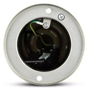 Lampă exterior 1xE27/60W/230V IP44 80cm crom mat