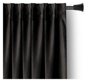 Draperie neagră dimout (semi-opacă) din catifea 140x270 cm – Restilo