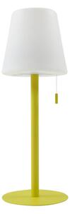 Lindby - Azalea LED Portabil Lampă de masă IP44 Alb/Galben