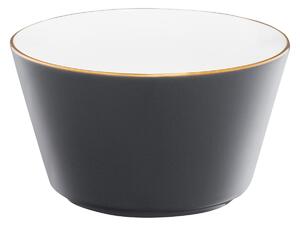 Bol inalt 14cm, gri inchis, Royal